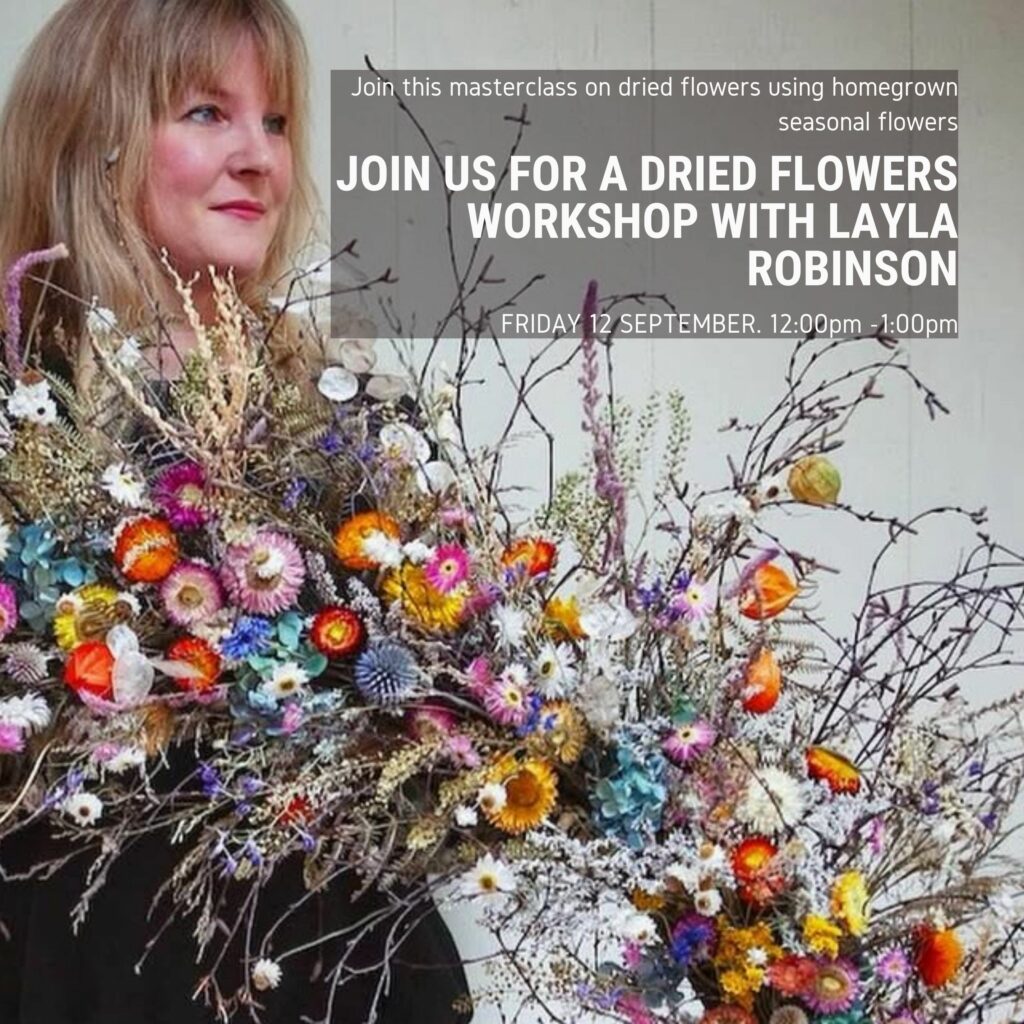 Flower Festival 2025 – Dried Flowers Workshop with Layla Robinson - Image