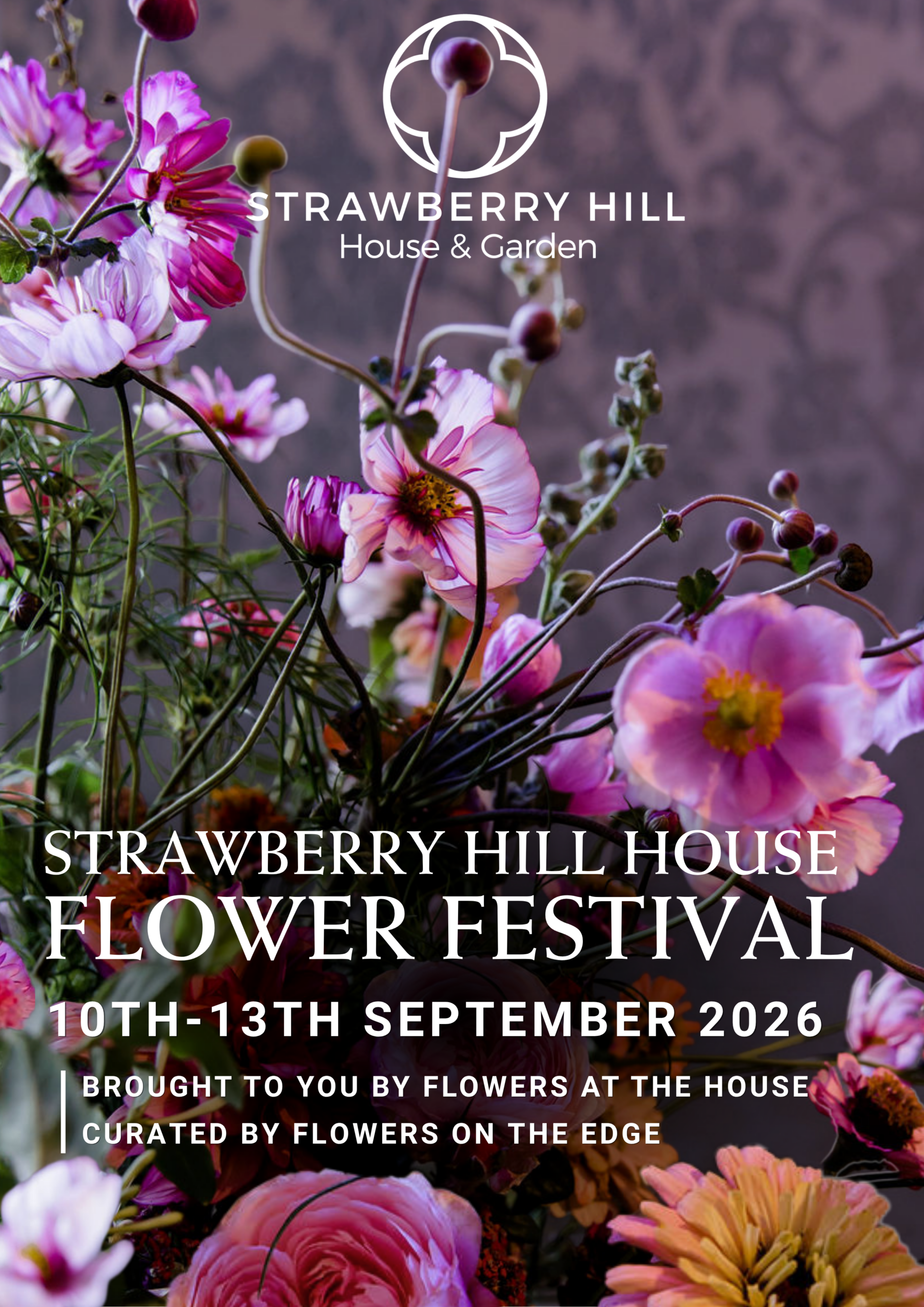 Strawberry Hill House Flower Festival 2026 - Strawberry Hill House & Garden